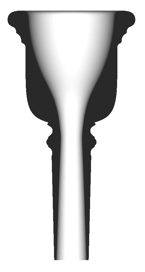CHI Brass BBb Bass 1 Brass Band Bass (Tuba) Mouthpiece