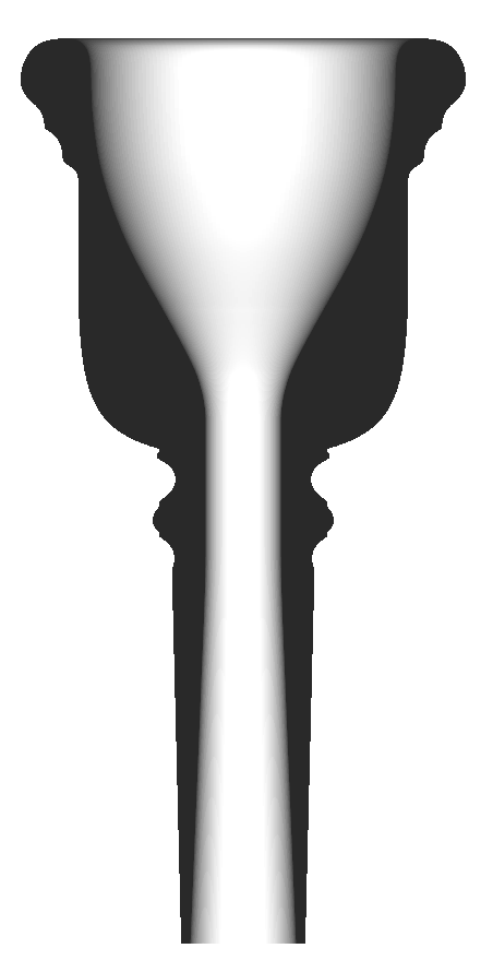 CHI Brass EEb Bass 1 Brass Band Bass (Tuba) Mouthpiece
