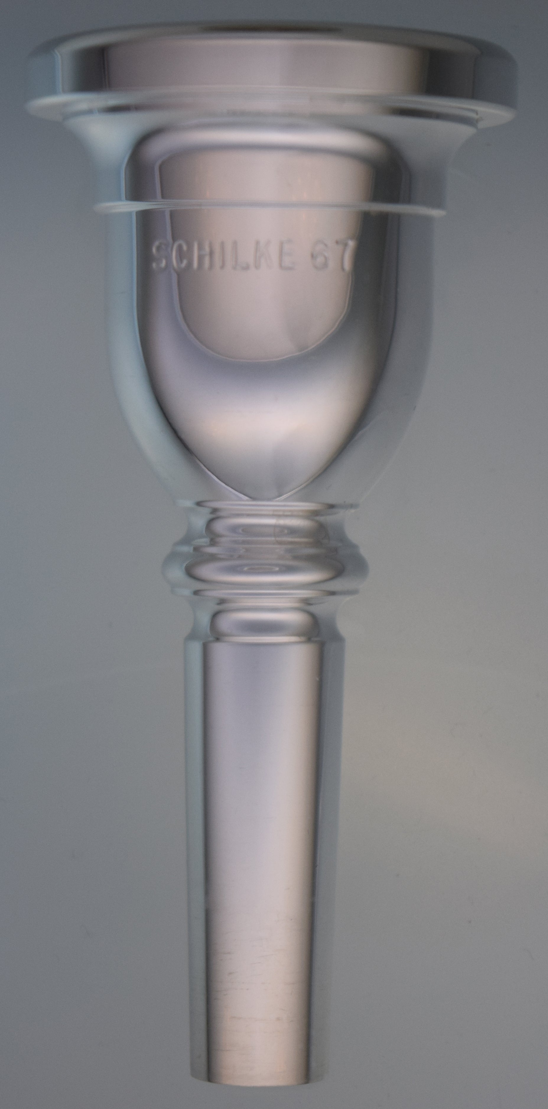 Schilke 67 Tuba Mouthpiece Silver